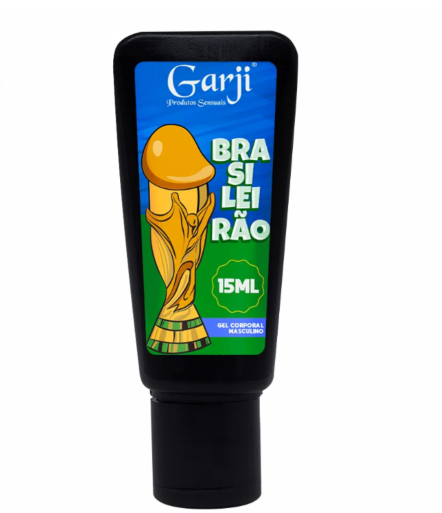 BRASILEIRÃO GEL EXCITANTE MASCULINO LINHA FUTEBOL 15ML GARJI