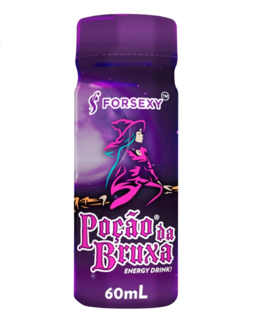 POÇÃO DA BRUXA ENERGÉTICO EXCITANTE CONCENTRADO 60ML FOR SEXY