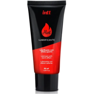 Lubrificante Hot a Base de Água Sabor Morango 50ml Intt