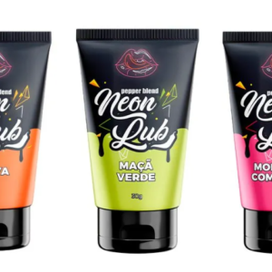 Neon Lub Gel Comestível Brilha em Luz Negra 30g Pepper Blend