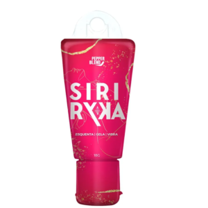 Siri Ryka Gel Comestível Esquenta, Gela e Vibra 18g Pepper Blend