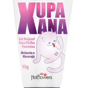 Xupa Xana Gel Beijável Para Virilha 15g Linha Xups Brasileirinhos Hot Flowers