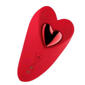 Vibrador de Calcinha com Imã Formato de Coração via Aplicativo Libb