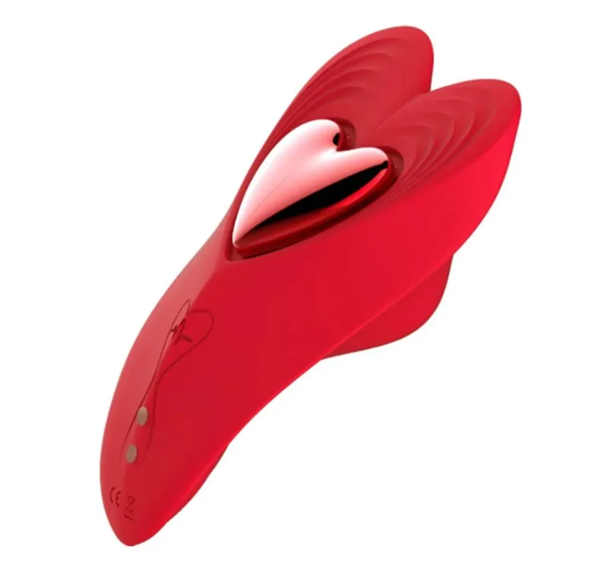 Vibrador de Calcinha com Imã Formato de Coração via Aplicativo Libb 5