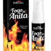 Fogo de Anita Gel Excitante Feminino que Esquenta e Vibra 15g Hot Flowers 3